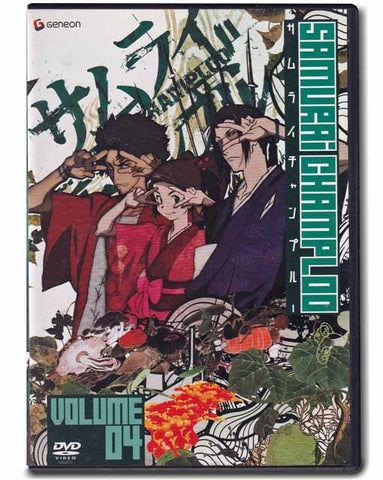 Samurai Champloo Volume 4 Anime DVD 013023229792