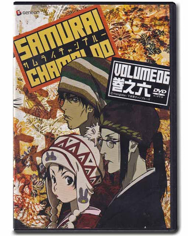Samurai Champloo Volume 6 Anime DVD 013023229990
