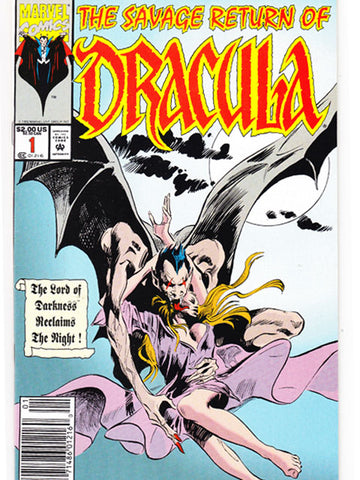 The Savage Return Of Dracula Issue 1 Marvel Comics Back Issues