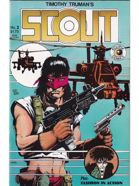 Scout Issue 2 Eclipse Comics Back Issues