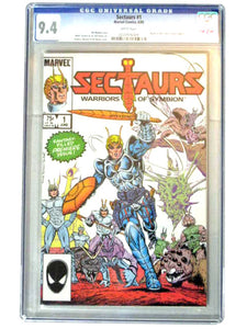 Sectaurs Issue 1 Graded Comic Book