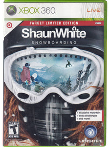 Shaun White Snowboarding Limited Edition Xbox 360 Video Game