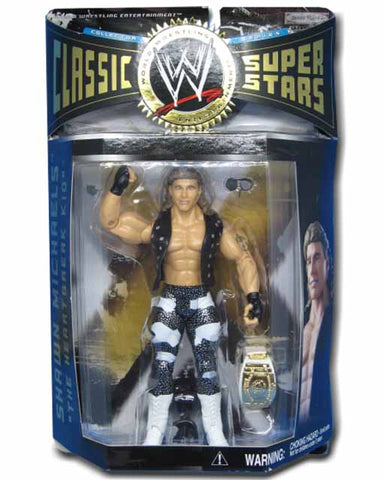 Shawn Michaels The Heartbrake Kid Classic Super Stars WWF Jakks Pacific Action Figure 039897906430