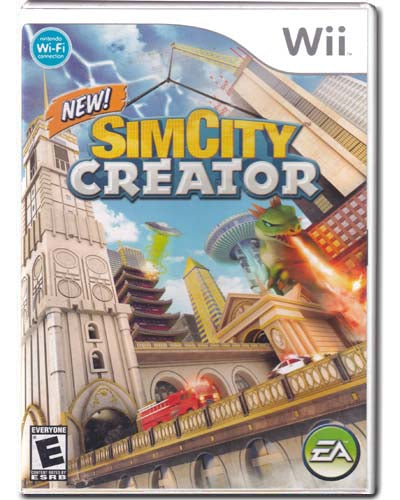 Sim City Creator Nintendo Wii Video Game