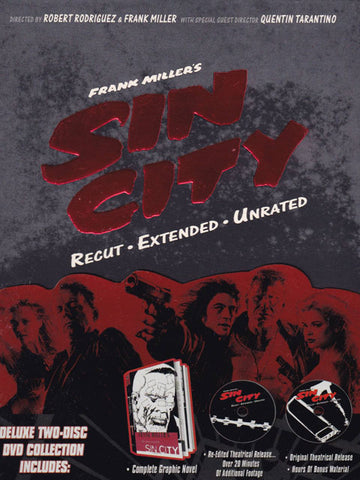 Sin City Deluxe Two-Disc DVD Collection DVD Movie Set