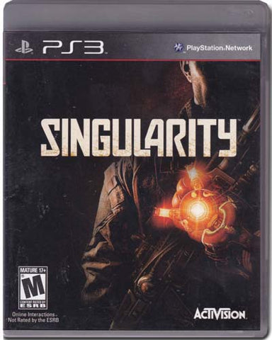 Singularity Playstation 3 PS3 Video Game