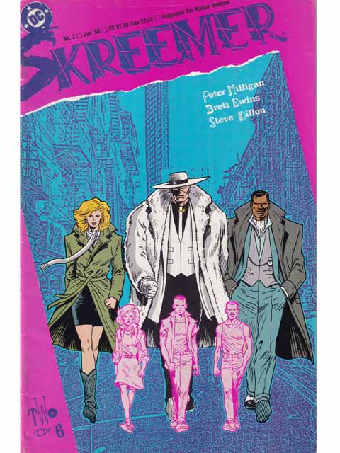 Skreemer Issue 2 Of 6 DC Comics Back Issues