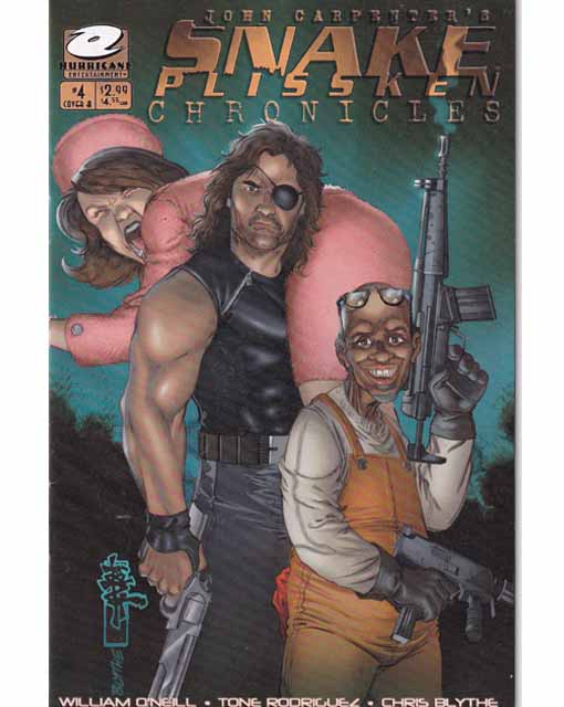 John Carpenter's Snake Plissken Chronicles Issue 4 A Crossgen Comics