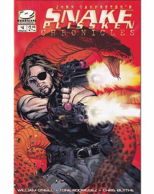 John Carpenter's Snake Plissken Chronicles Issue 4 B Crossgen Comics