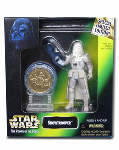 Snowtrooper Special Edition Boxed With Coin Star Wars Power Of The Force POTF Action Figure 076281840284