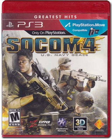 Socom 4 Greatest Hits Edition Playstation 3 PS3 Video Game