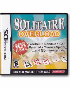 Solitaire Overload Nintendo DS Video Game 834815005048