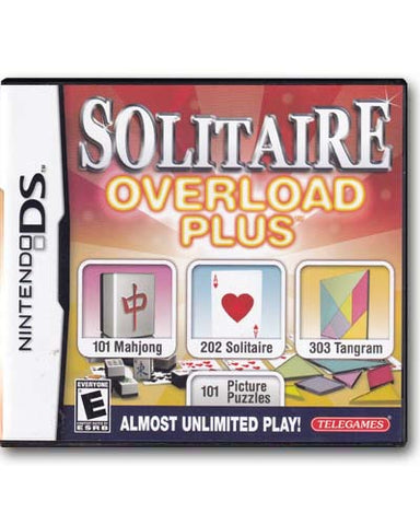 Solitaire Overload Plus Nintendo DS Video Game 834815005062