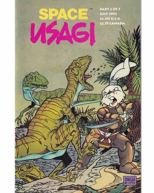 Space Usagi Issue 2 Of 3 Mirage Publishing Comics Back Issues