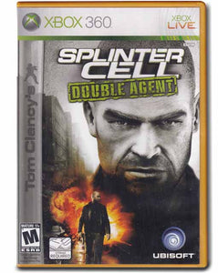 Tom Clany's Splinter Cell Double Agent Orange Case Xbox 360 Video Game 008888522942