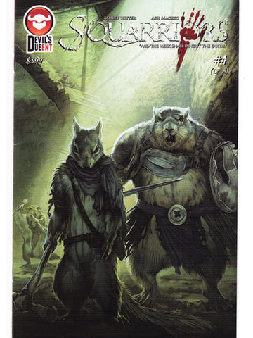 Squarriors Issue 4 Of 4 DDP Comics Back Issues