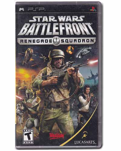 Star Wars Battlefront Renegade Squadron PSP Playstation Portable Video Game 023272331399