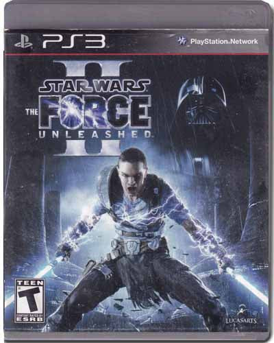 Star Wars The Force Unleashed 2 Playstation 3 PS3 Video Game 023272341381