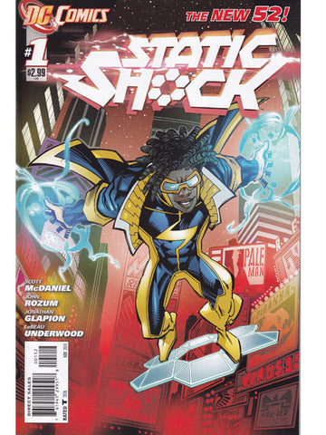 Static Shock Issue 1 2nd Print DC Comics Back Issues