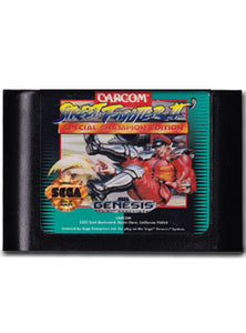 Street Fighter 2 Champion Edition Sega Genesis Video Game Cartridge