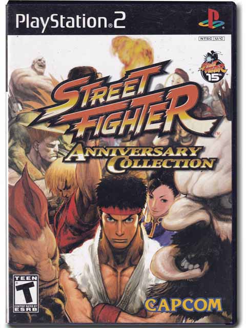 Street Fighter Anniversary Collection PlayStation 2 Video Game 013388260454