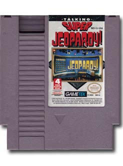 Super Jeopardy! Nintendo Entertainment System NES Video Game Cartridge
