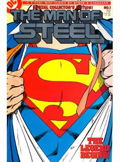 Superman The Man Of Steel Mini Series Issue 1 Of 6 DC Comics Back Issues
