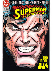 Superman The Man Of Steel Issue 25 DC Comics Back Issues 761941200507