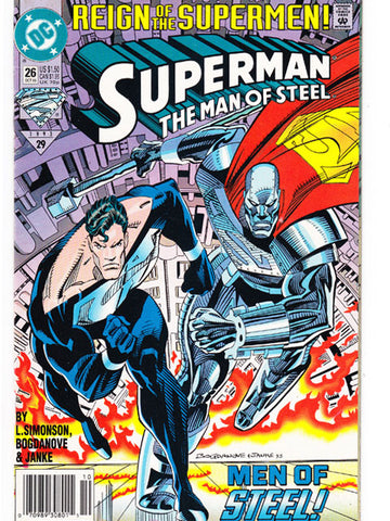 Superman The Man Of Steel Issue 26 DC Comics Back Issues  761941200507