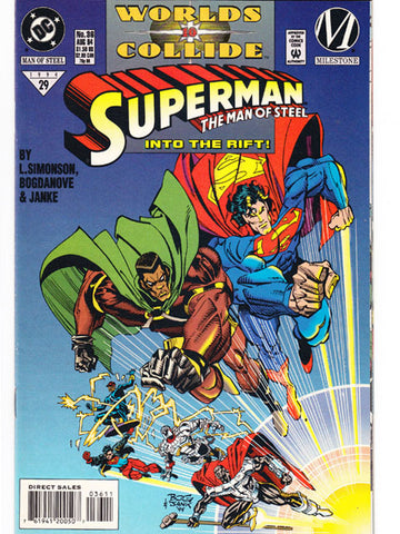 Superman The Man Of Steel Issue 36 DC Comics Back Issues