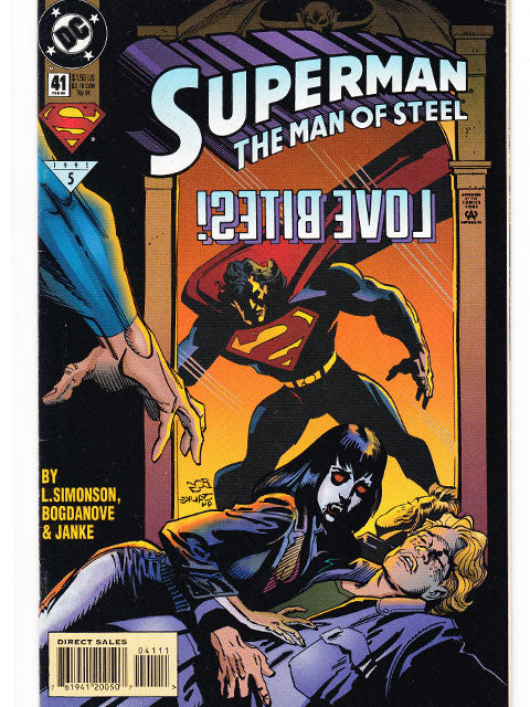 Superman The Man Of Steel Issue 41 DC Comics Back Issues
