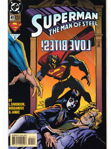 Superman The Man Of Steel Issue 41 DC Comics Back Issues
