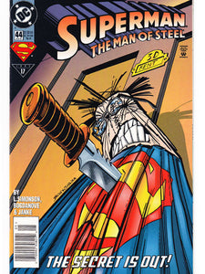 Superman The Man Of Steel Issue 44 DC Comics Back Issues