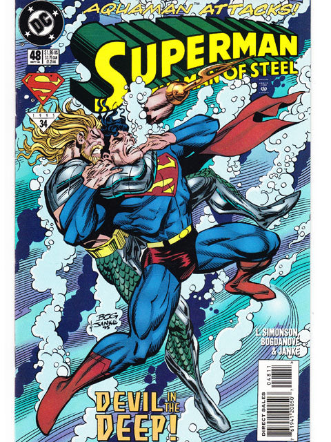 Superman The Man Of Steel Issue 48 DC Comics Back Issues