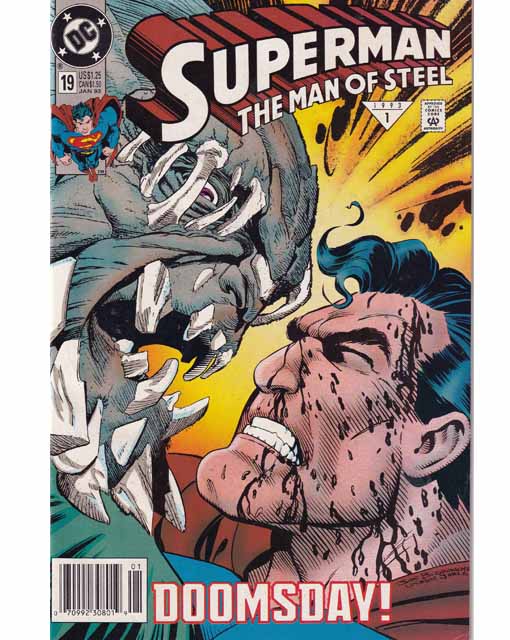 Superman The Man Of Steel Issue 19 DC Comics Back Issues 070992308019