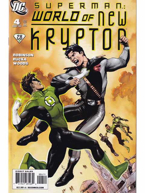 Superman World Of New Krypton Issue 4 DC Comics Back Issues 761941281032