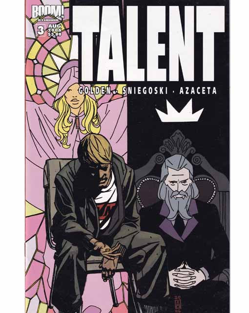 Talent Issue 3 Boom! Studio Comics Back Issues 894340001083