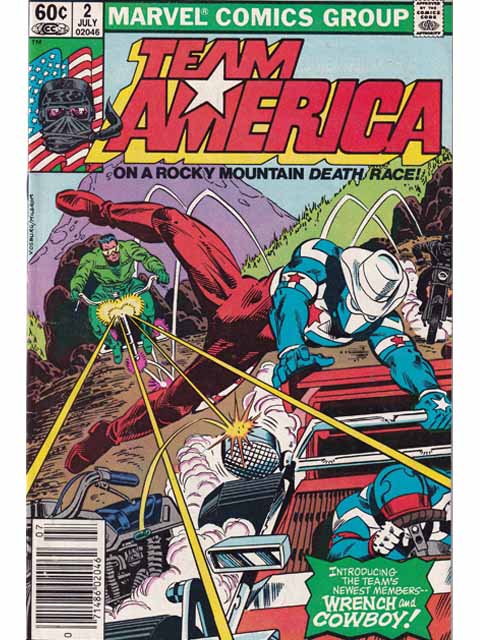 Team America Issue 2 Marvel Comics Back Issues 071486020462