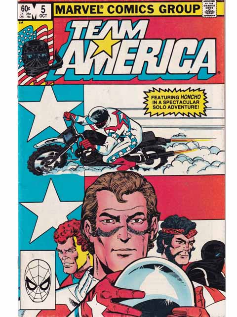 Team America Issue 5 Marvel Comics Back Issues 071486020462