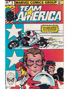 Team America Issue 5 Marvel Comics Back Issues 071486020462