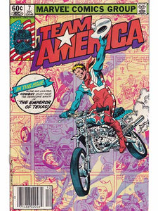 Team America Issue 7 Marvel Comics Back Issues 071486020462