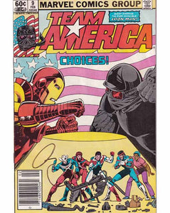 Team America Issue 9 Marvel Comics Back Issues 071486020462