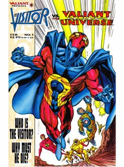 The Visitor VS The Valiant Universe Issue 1 Valiant Comics Back Issues