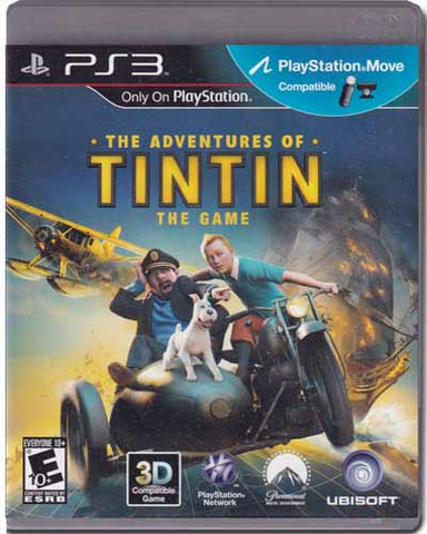 The Adventures Of TinTin Playstation 3 PS3 Video Game 008888346647