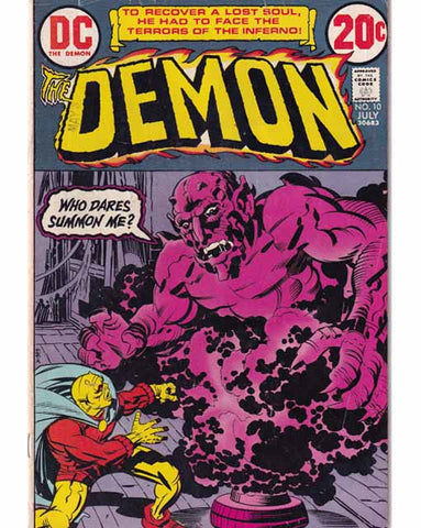 The Demon Issue 10 Vol 1 DC Comics Back Issues