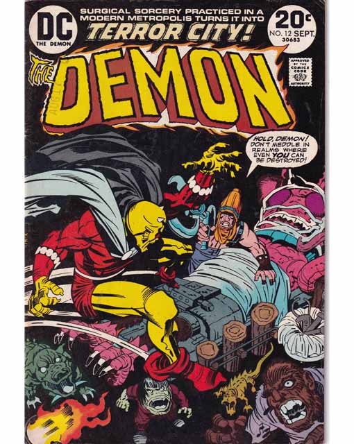 The Demon Issue 12 Vol 1 DC Comics Back Issues