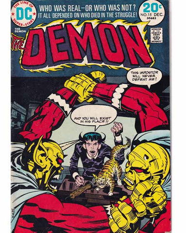 The Demon Issue 15 Vol 1 DC Comics Back Issues