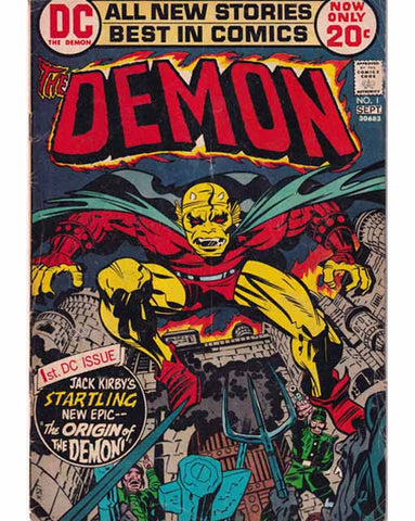The Demon Issue 1 Vol 1 DC Comics Back Issues For Sale