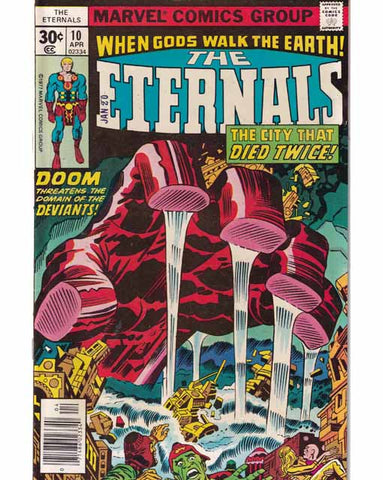 The Eternals Issue 10 Marvel Comics Back Issues 071486023340