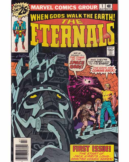 The Eternals Issue 1 Marvel Comics Back Issues 071486023340